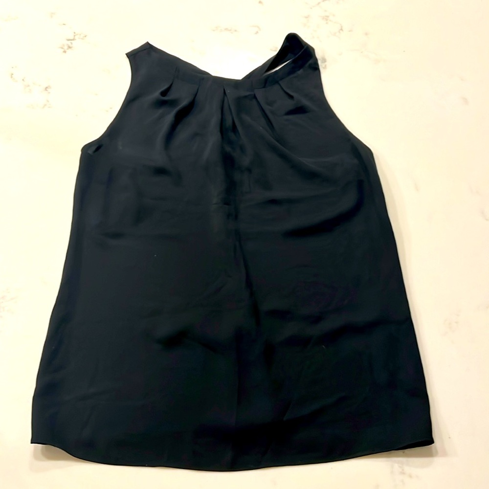 Banana Republic Racerback Twist Back Halter Blouse